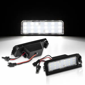 E-mark Approved LED Number Plate Light for Hyundai I30 Elantra GT Kia Rio Auto Lighting System