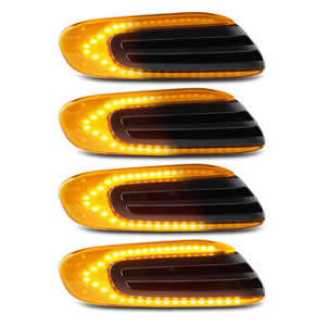 Easy Install 12V Dynamic LED Indicator Lamp Side Marker Light for BMW MINI COOPER F55 F56 F57