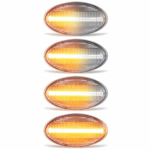 Easy Install 12V Dynamic LED Indicator Lamp Side Marker for BMW Mini Cooper R50 R52 R53 2001-2006