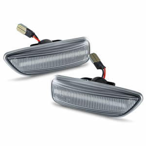 Easy Installation LED Side Marker Light for Volvo S60 S80 V70 XC90 Non-Polarity Waterproof Design