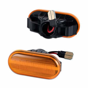 Error Free Automotive LED Mirror Turn Signal Lights Side Marker Light for Nissan Navara D40