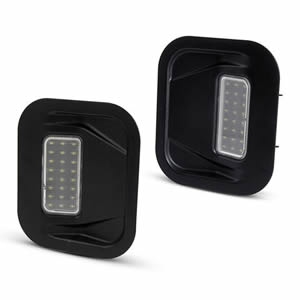 Error Free High Bright LED 24SMD Multi Pro Tailgate Step Light Black Plastic Housing for GMC Sierra 1500
