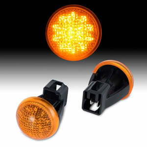 Error Free Side Marker Repeater LED Side Indicators for Fiat Seicento 1998-2012 Multipla  1999-2004  LED Turn Signal Light