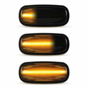 Factory Direct 12V Dynamic LED Indicator Lamp Side Marker for Land Rover Discovery 2 Defernder Freelander 1
