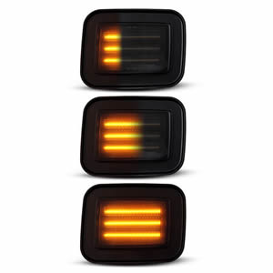 Factory Direct 12V LED Front Side Turn Signal Marker Light for Hummer H2 SUT Car Accessories