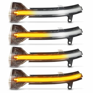 Factory Wholesale Clear/Smoked Lens Sequential LED Mirror Turn Signal Light for BMW F10 Canbus Design