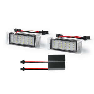 For Chevrolet Corvette/SS/Camaro/Equinox/Impala/Sonic/Traverse/Trax Auto License Number Plate Led Lights