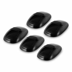 For Dodge Ram 1500 1999-2001 for Dodge Ram 2500 3500 1999-2002  5-Piece Cab Roof Light Set LED Smoked Lens in Amber