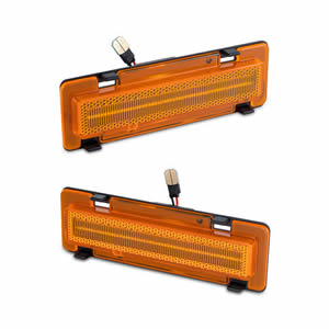 Front Bumper LED Side Marker for Chevy Camaro1982-1992 for Pontiac Firebird 1982-1992 OEM # 915589 GM2551110 915590  GM2550118