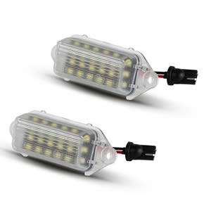 Good Quality LED License Plate Light for Mitsubishi Lancer 2003-2017 Durable Car Accessories