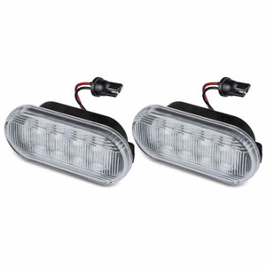 High Brightness Amber LED Side Marker Light for VW Golf4 Upgrade SMD 5050 Non-Polarity