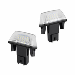 High Brightness LED License Plate Lamp for Peugeot 206 Citroen C3 ISO Certified Car Light