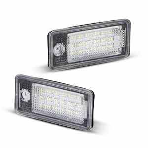 High Performance Car License Number Plate Lamps  for AUDI Q7 OEM Replacement Easy Install
