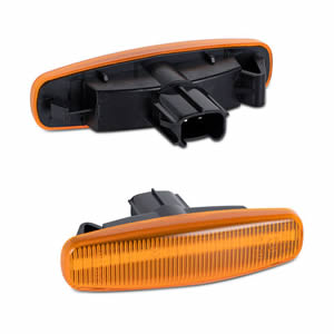 High Performance LED Side Marker Light for Nissan Fuga Y50 Amber Turn Signal Lamp Non-Polarity Waterproof