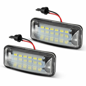 High Power Error-Free LED Number License Plate Light Error Free for Toyota FT-86 / GT86 Easy Installation