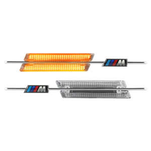 High Quality 12V Error Free LED Cornering Lamp Side Marker Light for BMW E46 4D 5D 2002-2005