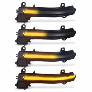 High Quality 12V LED Mirror Light Smoke Lens for BMW 1-4Series F20 F21 F30 F32 F34 GT X1 E84 LED Turn Signal Light