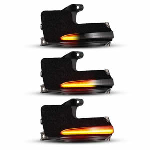 High Quality 2pcs LED Side Mirror Turn Signal Lights Clear Lens and Smoked  Lens  for Toyota  Corolla Cross