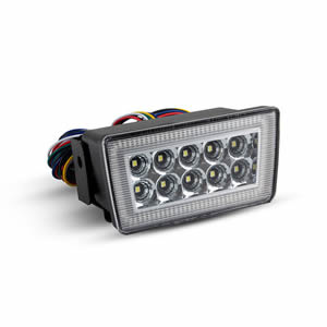 High Quality Clear Lens Sequential LED Rear Fog Tail Reverse Light for Subaru WRX Canbus Design