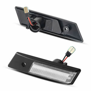 High Quality Error Free Smoked Clear Lens LED Side Marker Light for BMW E36 E34 E32 LED Side Blinker Turn Signal Lights
