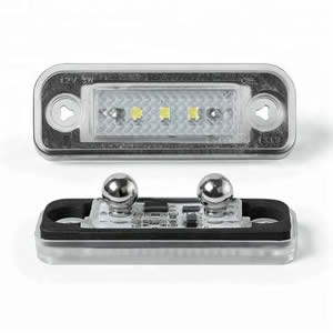 High Quality LED License Plate Light Led Lamp 12V W203 Car Accessory Auto Light