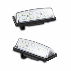 High Quality LED License Plate Light for Nissan Versa Note Easy to Install LED Light Error Free