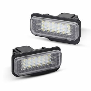 High Quality LED Number Plate Light for Mercedes-Benz W203 W211 C219 OEM Replacement Error Free Easy Installation