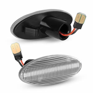 High Quality No Error Clear/Smoked/Orange Lens LED Side Marker Turn Signal Light for Opel Vectra B