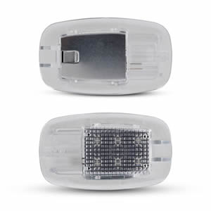 High Quality RGB Color LED Door Courtesy Light for Merceds-Benz CLA-Class Canbus Design Error Free