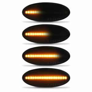 High Quality Smoked Clear Lens LED Side Marker Lamp for Nissan Cube Juke Leaf Micra K12 K13 Qashqai J10 LED Turn Signal Light
