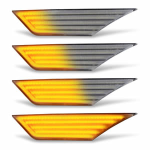High Quality White Amber Sequential Turn Signal Light for Honda Civic 10GEN 2016 2019 LED Side Marker Blinker Light