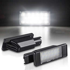 Hot Sale Auto Car Lamp LED License Plate Light Lamp for Peugeot 207 207 CC 208 308 II 2008 LED Number License Plate Lights