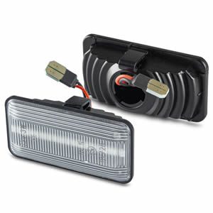 Hot Sale Car Accessories Clear Smoked Lens LED Side Marker Turn Signal Lights For VW Golf 3 Vento Seat Cordoba Side Marker Lamp