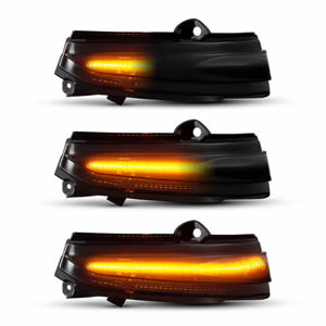 Hot Sale Smoked Clear Lens Amber Dynamic LED Side Marker for Ford Fusion Mondeo 4th Gen LED Side Mirror Marker Turn Signal Light