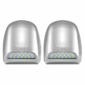 Hot Selling Chrome License Plate Light Led for chevrolet tahoe for GMC for Cadillac Number Plate Led Light
