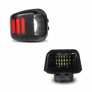 IP67 Waterproof LED License Plate Lamp Light for Nissan D40 Frontier Armada Titan Xterra Suzuki Equator