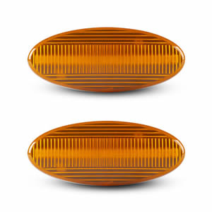 ISO Certified Amber LED Side Marker Light for Opel Vectra B Good Quality Signal Lamp Waterproof Car Accessories