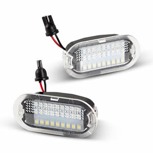 ISO Certified LED Interior Courtesy Lamp for VW Golf3 / Bora / Jetta MK4 Long Lifespan Car Accessories