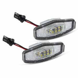 ISO Certified LED Number Plate Light for Honda Jazz / Element-Long Lifespan Design Auto Parts