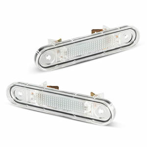 ISO Certified LED Number Plate Light for Mercedes-Benz E-Class W124 1984~1997 | OEM Replacement License Lamp