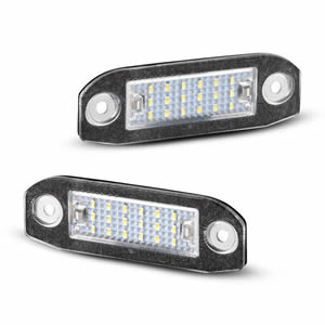 ISO E-mark Certified LED License Plate Light for Volvo S80 / V70 Bright White LED Car Auto Lamp