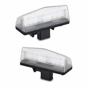 ISO E-mark Certified LED License Plate Lamp for Lexus C-HR NX200T Plug & Play Car Accessory
