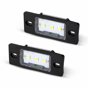 ISO E-mark Certified LED Number Plate Light for Porsche Cayenne / LED License Lamp for VW Passat & Skoda Fabia