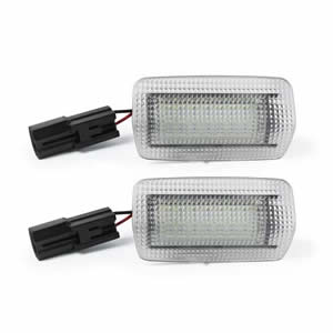 LED Courtesy Light White + Red  for Toyota  Avalon 2005~ Sienna Limited 2011~ Venza 2009~Land Cruiser 2008~Sequoia 2008~