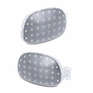 LED Dome Courtesy Light with Lens for Dodge Ram 1500 Plug & Play Waterproof Led Car Light