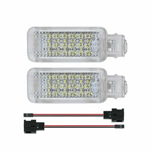 LED Door Welcome Interior Light Lamp Under Door Light for VW New Beetle Bora Polo Scirocco Jetta/syncro