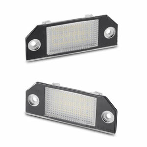 LED License Plate Lamp for Ford Focus Mk II Car Accessories LED Car Light Easy Install