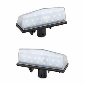 LED License Plate Lamp for Toyota Prius ZVW30 / Venza | Waterproof CANBus Compatible LED Number Plate Lamp