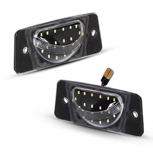 LED License Plate Light for Chevrolet Trailblazer 2002-2009 GMC Enovoy 2002-2009 Oldsmobile Bravada 2002-2004 OEM Part #15000046
