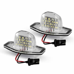 LED License Plate Light for Honda Odyssey / Civic Coupe-Easy Fit High Visibility E-mark Approved